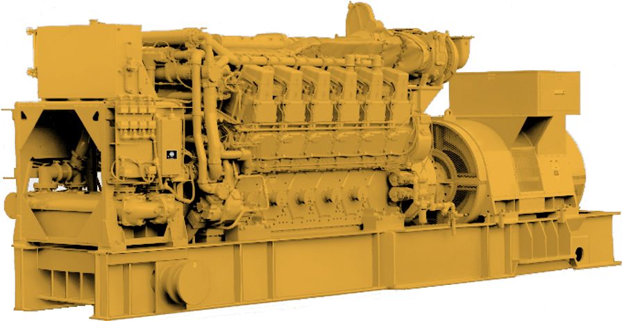 Дизельная генераторная установка Cat 3612